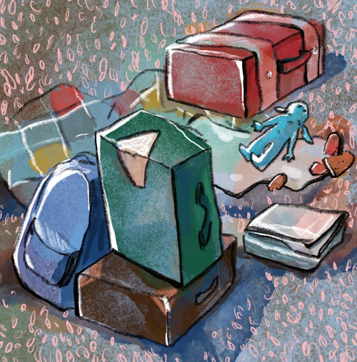 چهار چمدان کوچک؛ قصه هلگا، جک، ایرما و فرید